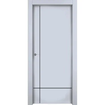 Межкомнатная дверь эмаль 1001 M3 RAL 7047 глухая