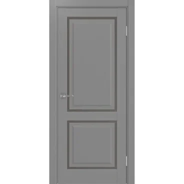 Межкомнатная дверь Тоскана 602С.2121 серый со стеклом