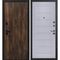 Входная дверь Лофт-1 дуб коньяк патина панель сборная манхэттен