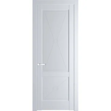 Межкомнатная дверь 1.2.1PM вайт глухая