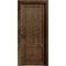 Межкомнатная дверь экошпон Сицилия 90001 орех шоколадный глухая