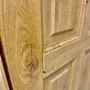 Фото межкомнатной двери массив дуба с сучком Дверцов Авиано тон 17 остеклённая в деталях №6