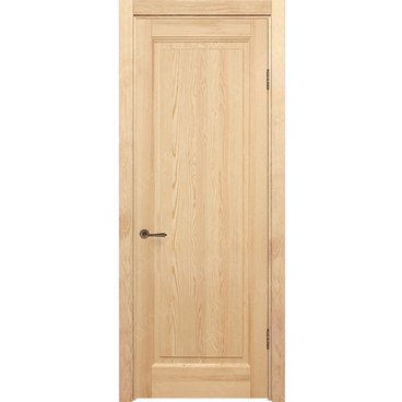 Межкомнатная дверь массив сосны Дверцов Кастро под покраску глухая
