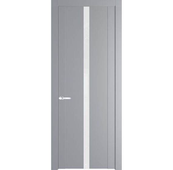 Межкомнатная дверь 1.8P смоки остеклённая