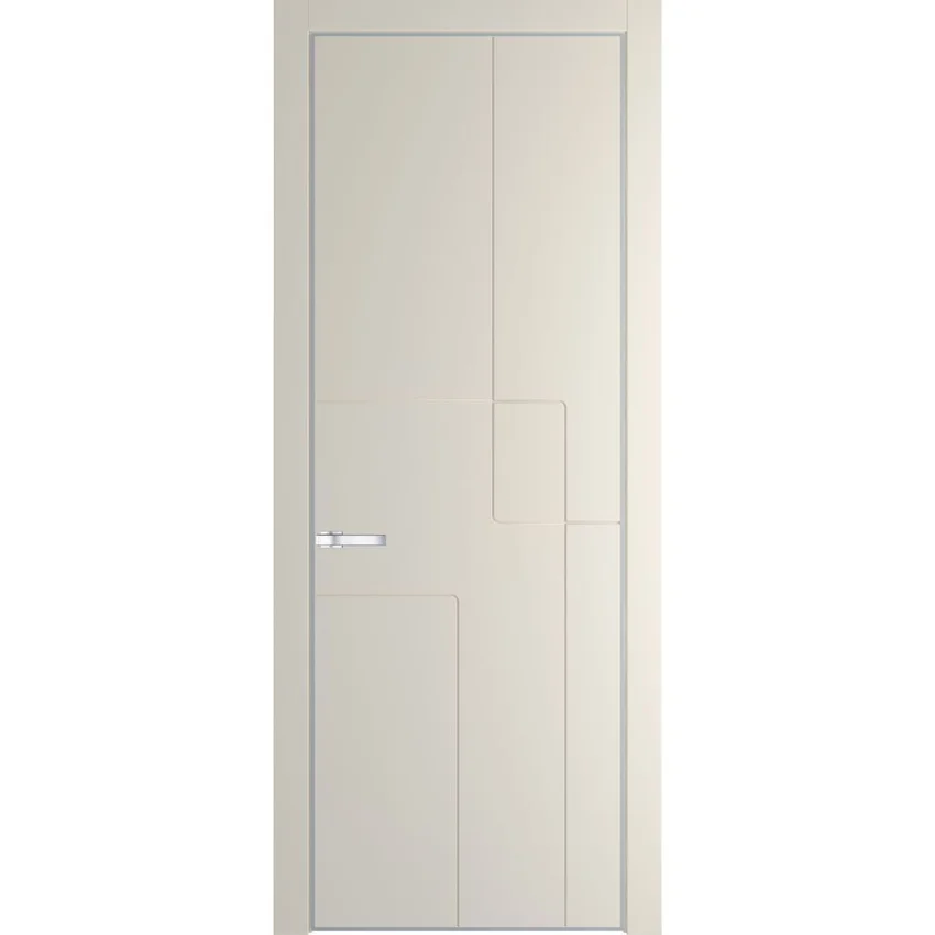 Межкомнатная дверь 3PA кремовая магнолия глухая