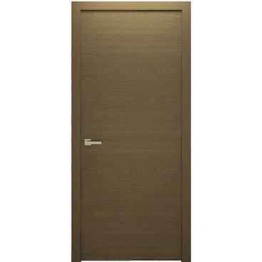 Межкомнатная дверь шпон Квадро 4G дуб европейский глухая