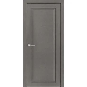 Межкомнатная дверь экошпон 82001 лофт тёмный глухая