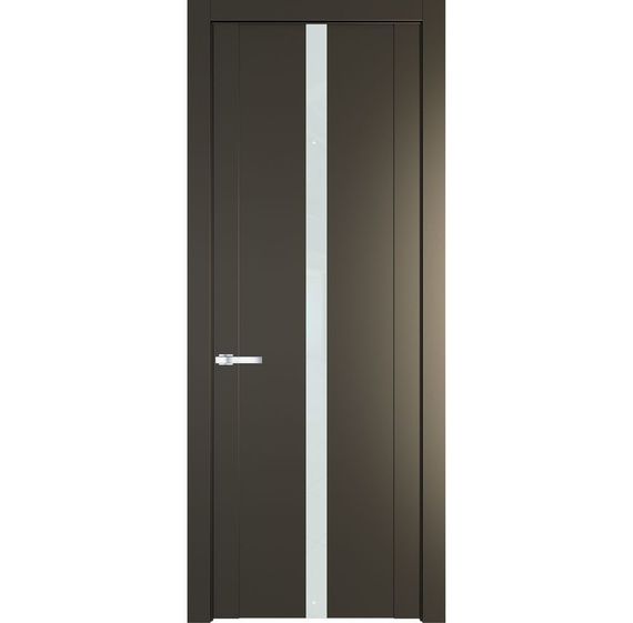 Межкомнатная дверь 1.8P перламутр бронза остеклённая