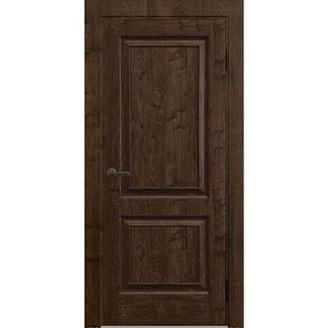 Межкомнатная дверь экошпон Сибирь 42002 орех шоколадный глухая
