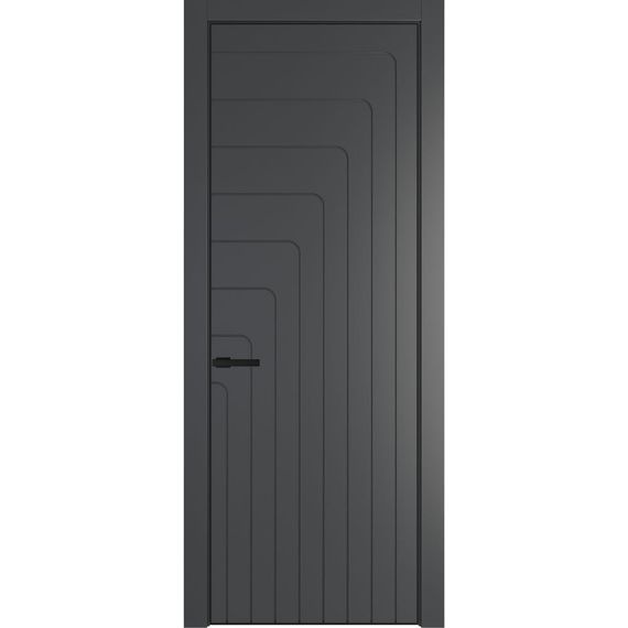 Межкомнатная дверь эмаль Profil Doors 10PA графит глухая