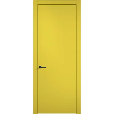 Межкомнатная дверь эмаль Дверцов Мона RAL 1016 глухая