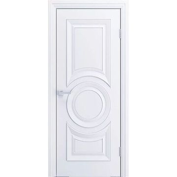 Межкомнатная дверь эмаль Салерно 8 белая глухая