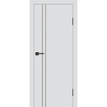 Межкомнатная дверь ПЭТ P-20 агат глухая кромка ABS в цвет полотна
