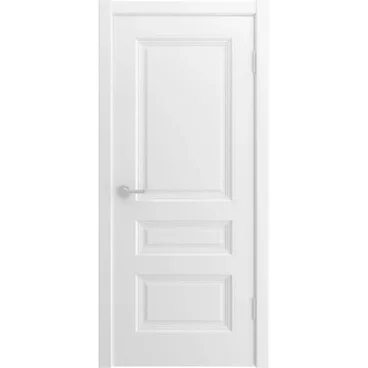 Межкомнатная дверь эмаль Vision 5 белая глухая