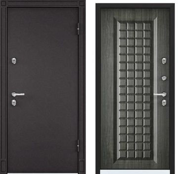 Входная стальная дверь Torex Snegir 20 MP горячий шоколад S20-06 КТ дуб пепельный