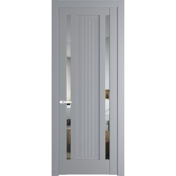 Межкомнатная дверь 3.5.1PM смоки остеклённая