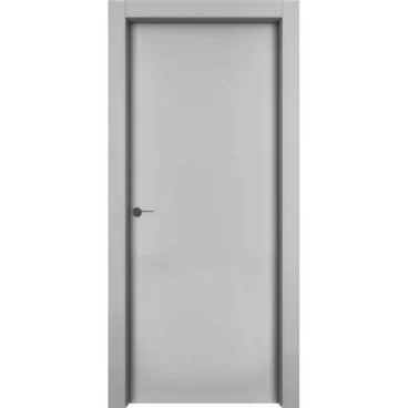 Звукоизоляционная дверь 1001 серая эмаль 42 дб