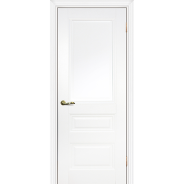 Межкомнатная дверь экошпон Profilo Porte PSC-30 белая глухая
