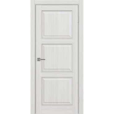 Межкомнатная дверь Тоскана багет 630.111 ясень серебристый глухая