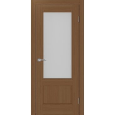 Межкомнатная дверь экошпон Турин Neo 540ПФ.21 орех со стеклом