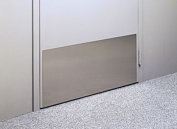 Отбойная пластина 0,8 мм нержавейка высота 200 мм