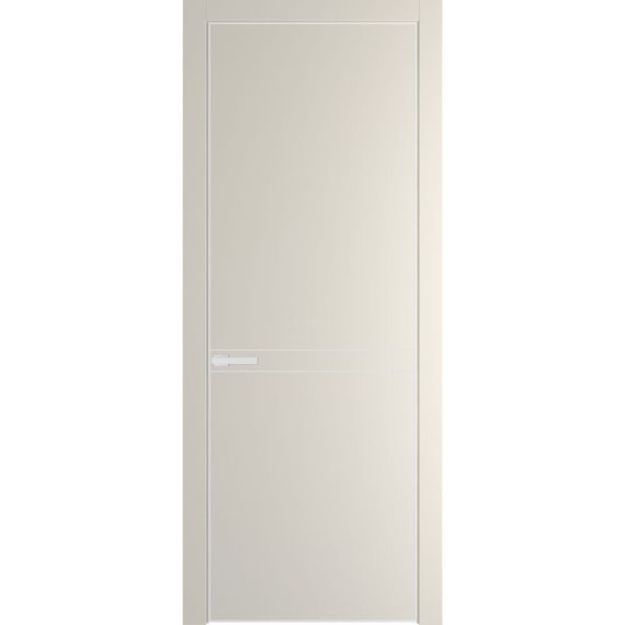 Межкомнатная дверь 11PA кремовая магнолия глухая
