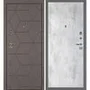 Входная дверь Тетра-181 панель фрезерованная PR-103 бетон