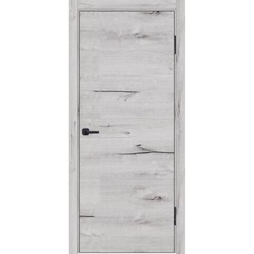 Дверь экошпон ЛУ-45 арктик глухая