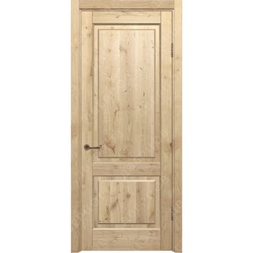 Межкомнатная дверь массив дуба с сучком Дверцов Ливорно глухая