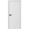 Межкомнатная дверь CPL Графика 1 белая кромка ABS чёрная