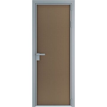 Алюминиевая межкомнатная дверь 1AP серебро перламутр бронза элегант