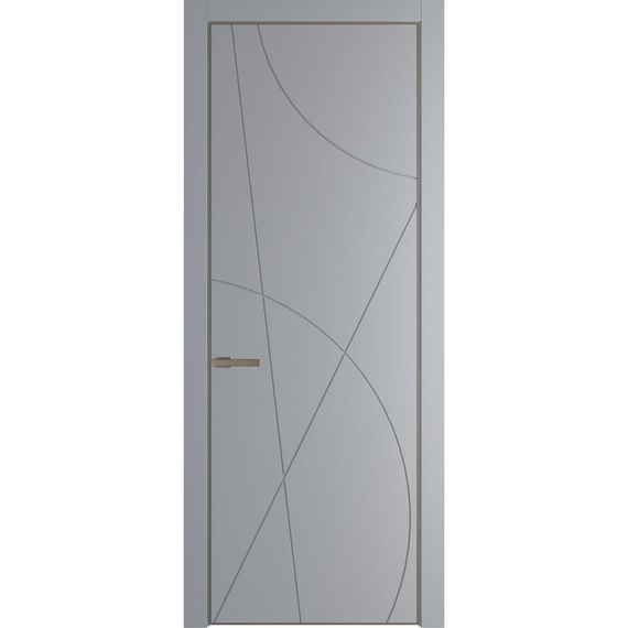 Межкомнатная дверь 4PA смоки глухая