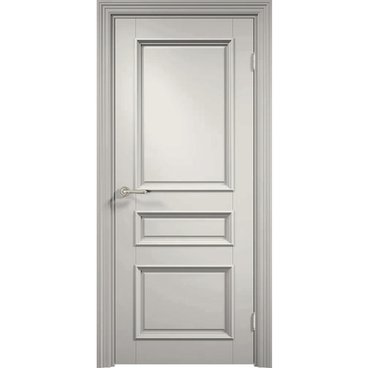 Межкомнатная дверь эмаль Дверцов Парма 3 RAL 7036 глухая