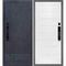 Входная дверь Осло смарт бетон антрацит панель сборная белоснежная