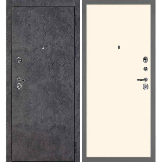 Входная дверь Тетра-126 панель гладкая магнолия