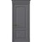 Межкомнатная дверь массив дуба Viporte Классика 2 графит глухая