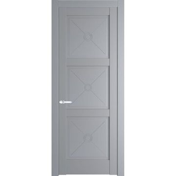 Межкомнатная дверь 1.4.1PM смоки глухая