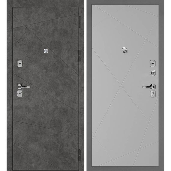 Входная дверь Урбан-127 панель фрезерованная PR-103 агат