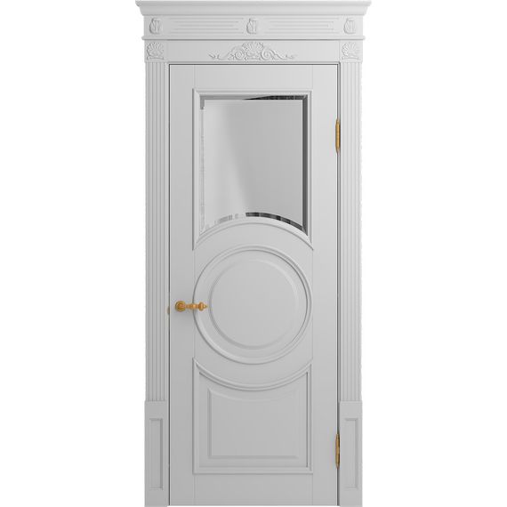 Межкомнатная дверь массив бука Viporte Лацио Амбиенте аворио остеклёние 1