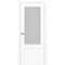 Межкомнатная дверь экошпон Турин Neo 540ПФ.21 белый снежный со стеклом
