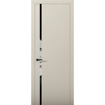 Межкомнатная дверь Палладий 8 силк грей со стеклом