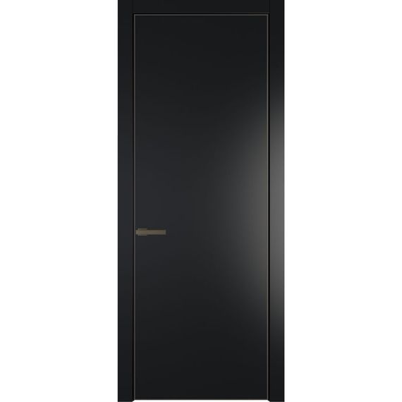 Межкомнатная дверь 1PA блэк глухая