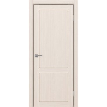 Межкомнатная дверь экошпон Турин 502.11 ясень перламутровый глухая
