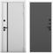 Входная дверь Пиано белый матовый панель гладкая