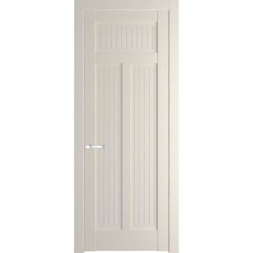 Межкомнатная дверь 3.4.1PM кремовая магнолия глухая