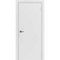 Межкомнатная дверь Porta ПТА-50B белая Shellac White чёрный лампас глухая