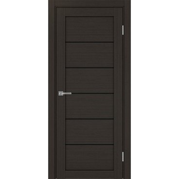 Межкомнатная дверь экошпон Турин 501АПП.1 венге с молдингом