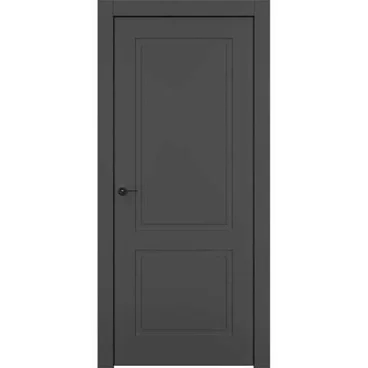 Звукоизоляционная дверь Классика-2 чёрная эмаль 42 дб