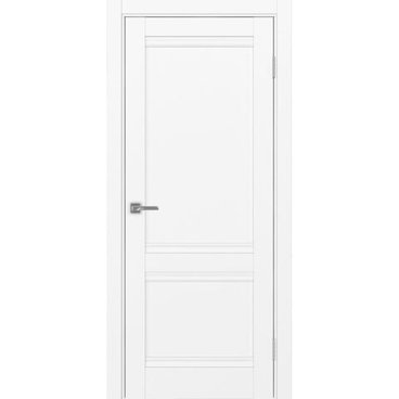 Межкомнатная дверь экошпон Турин 502U.11 белый снежный глухая