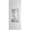 Межкомнатная дверь 1.3.3PD крем вайт остеклённая